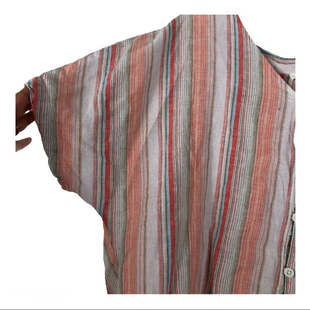 5/20 Beachlunchlounge Colorful Stripped Shirt - Picture 9 of 9